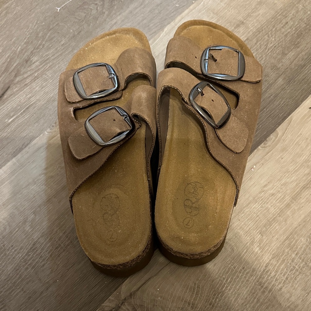 Brown Kids Sandals